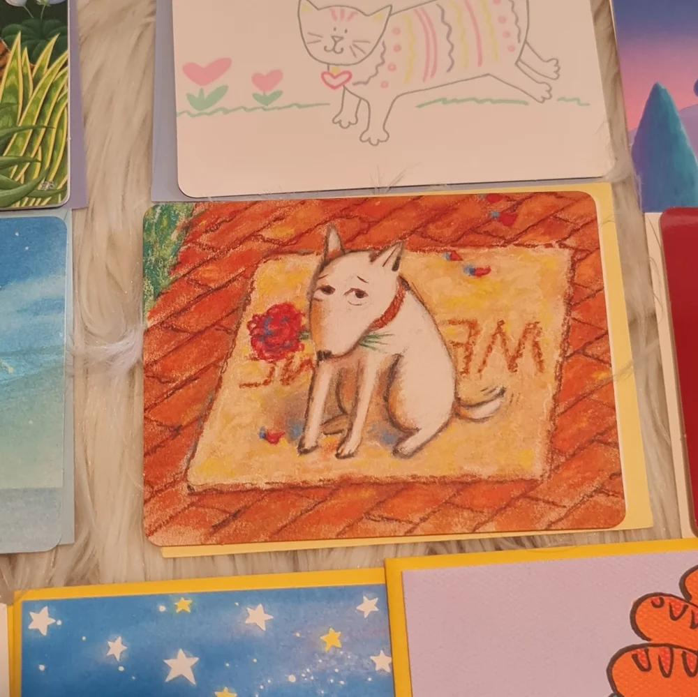 Vintage Greeting Cards - Cat Themed by Hallmark